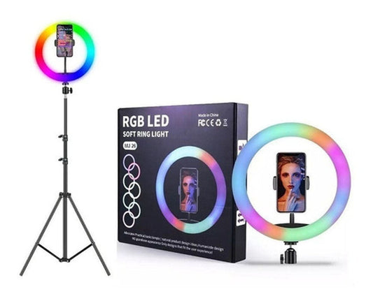 Aro de Luz RGB LED Flash de 33 cm